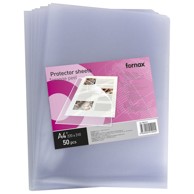 FORNAX Fascikl "L" 80MY PP A4 FOR1773, prozirni